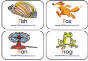 Alphabet Mini Flashcards | A-Z Phonics Flash Cards for Kindergarten