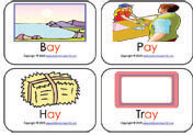 Vowel Sound Mini Flashcards | Mini Flash Cards for Kindergarten