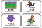 Vowel Sound Mini Flashcards 