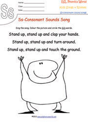 Consonant Sound Songs and Rhymes | Kids Phonics Consonants for Nursery