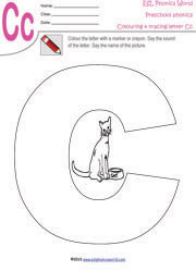 Printable Alphabet Colouring Tracing Worksheets | A-Z Tracing Pages