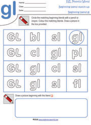 Cl Uppercase And Lowercase Worksheet Esl Phonics World