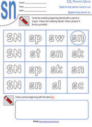 Cl Uppercase And Lowercase Worksheet Esl Phonics World