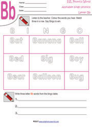 FREE* Letter B Words and Pictures Printable Cards: Ball, Bed, Balloon,  Banana (Color)