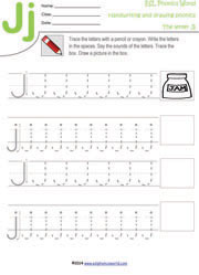 Handwriting and Drawing Worksheets | Letter Tracing Printables