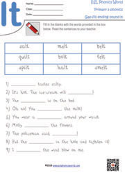 primary level 3 phonics worksheets esl phonics world