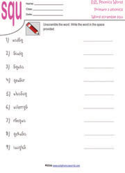 primary level 3 phonics worksheets esl phonics world